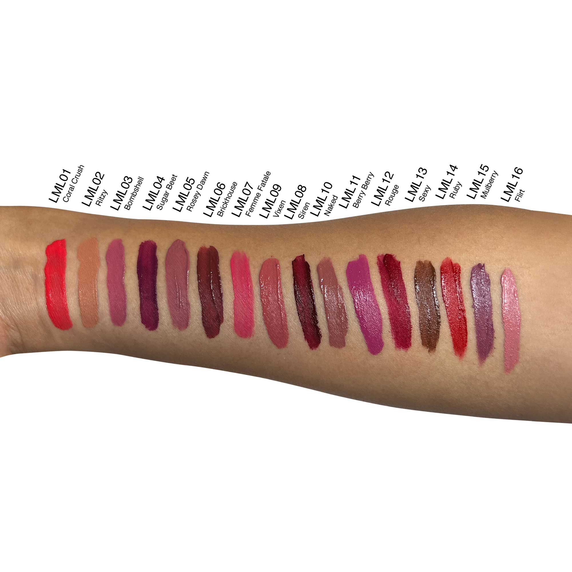 Liquid to Matte Lipstick - Boombshell - Prolonged Ultra Long-Wear Transfer-Proof Matte Lipsticks